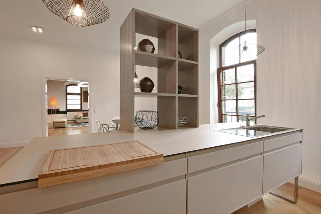 6,5 luxury room apartment - central Zwickau Extérieur photo