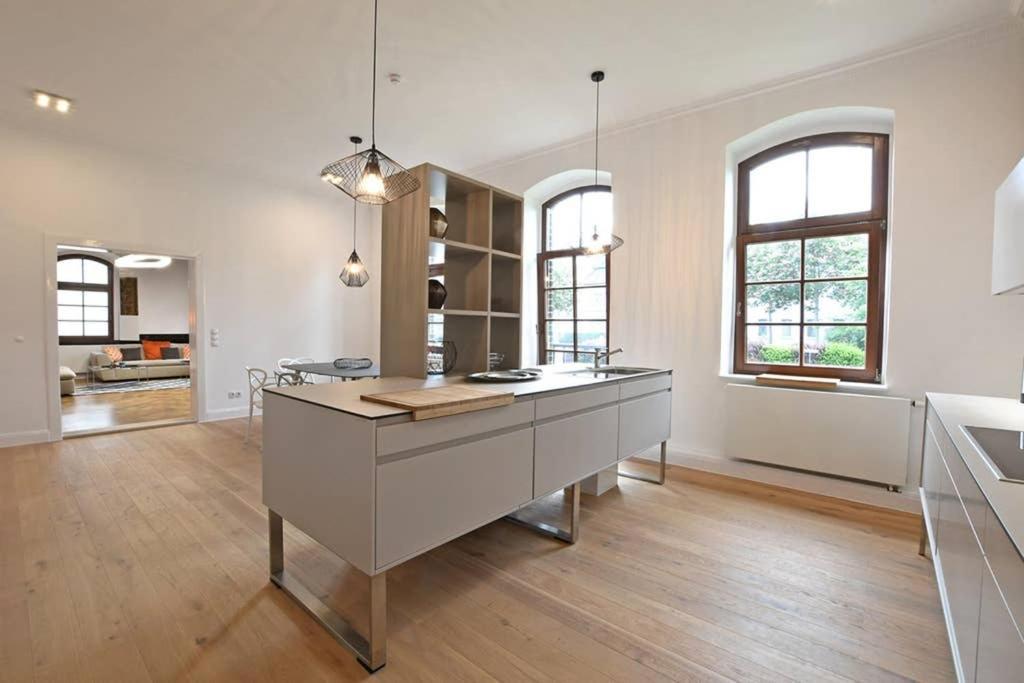 6,5 luxury room apartment - central Zwickau Extérieur photo