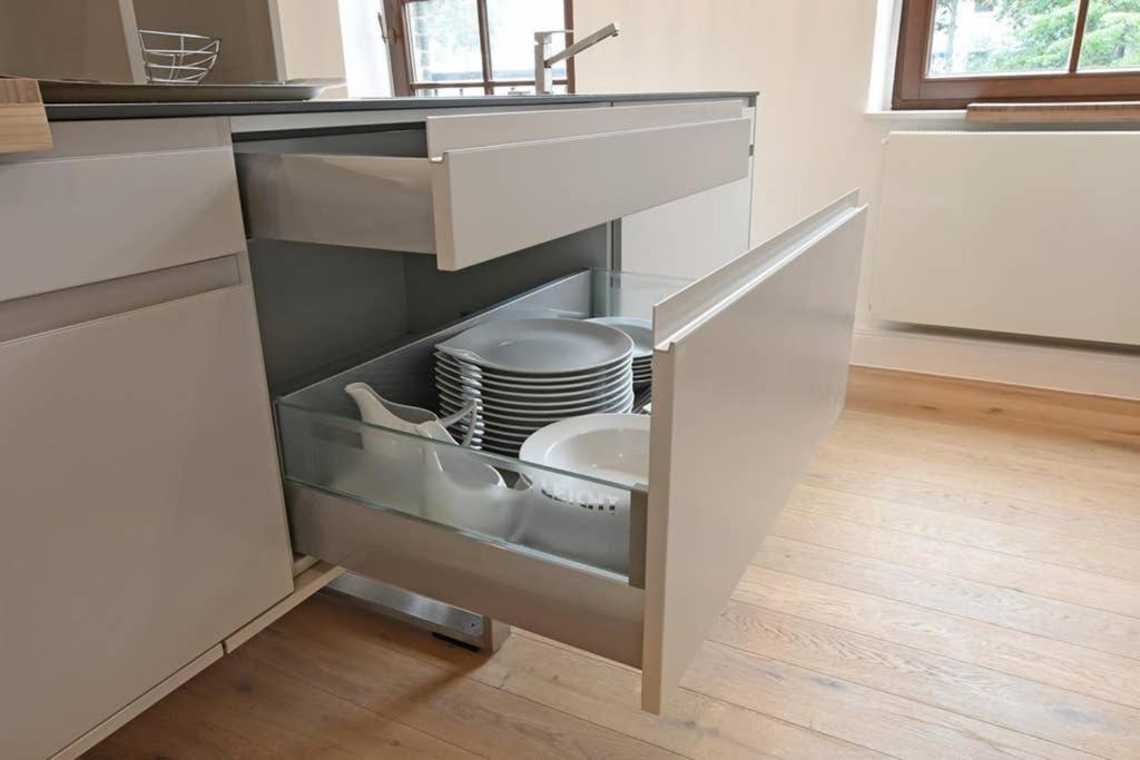 6,5 luxury room apartment - central Zwickau Extérieur photo